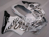 Honda CBR600 F4 1999-2000 Injection ABS Fairing - Flame - Black White - MFS3143